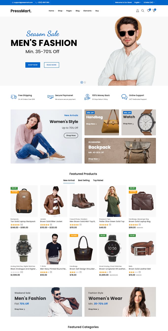 Fashion Brand Website